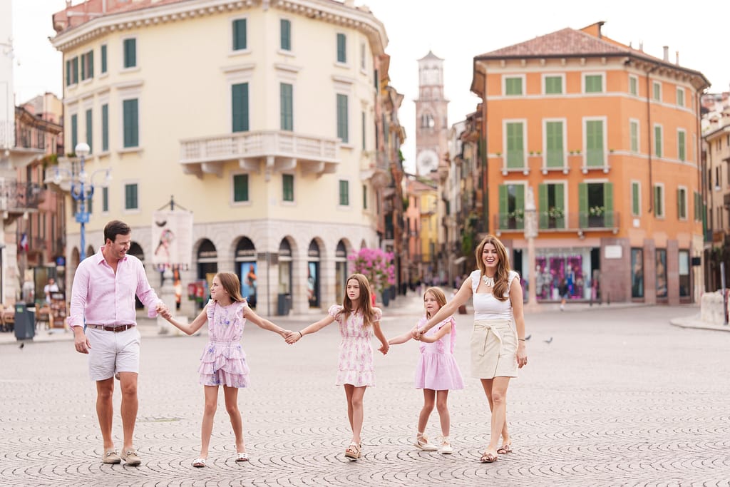 Family photoshoot in Verona
