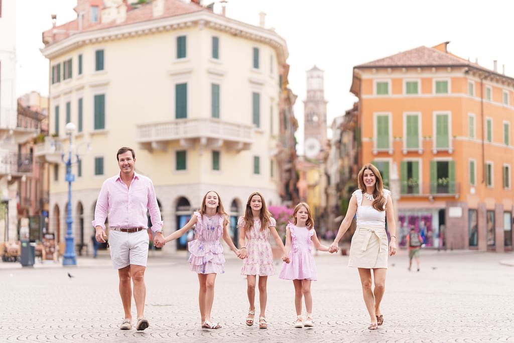 Family photoshoot in Verona