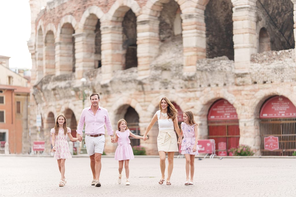 Family photoshoot in Verona