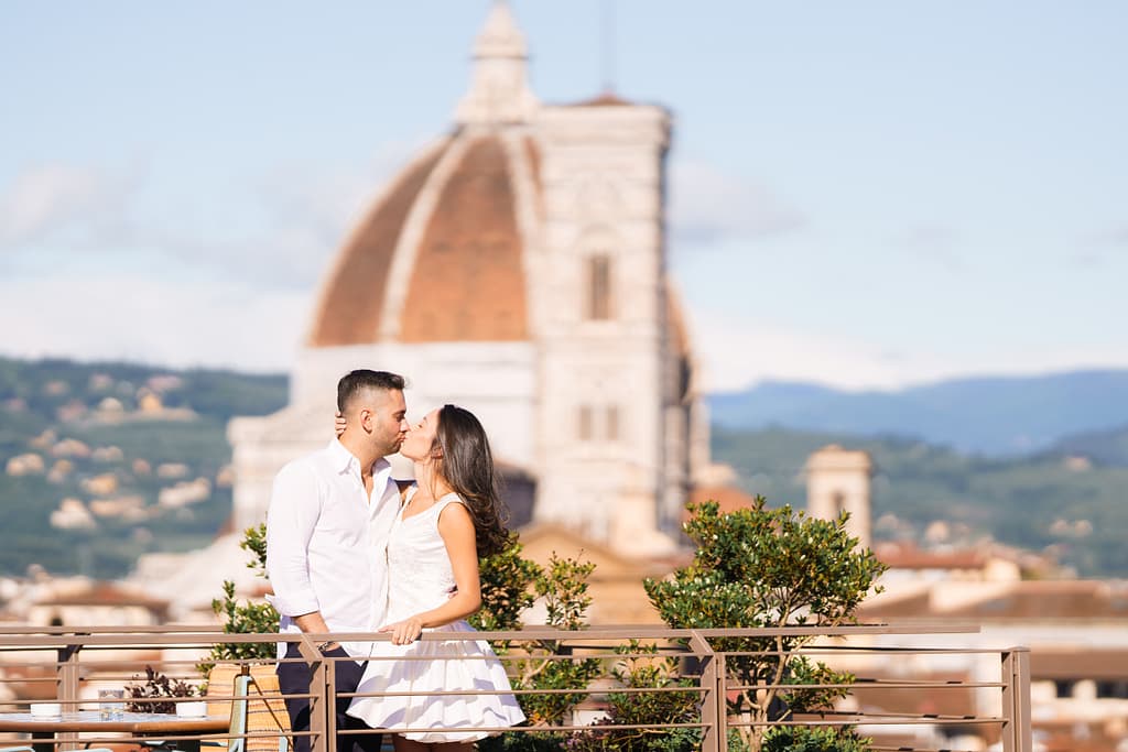 Roof top terrace in Floence