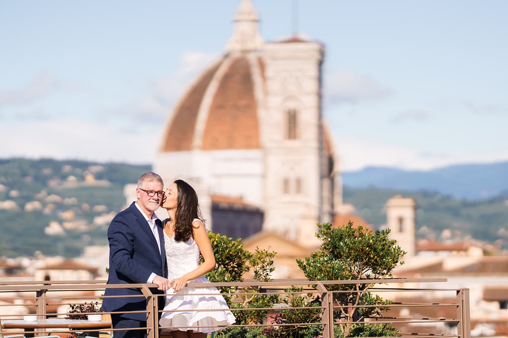 Roof top terrace in Floence