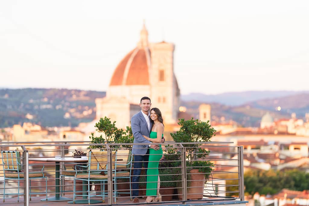 Roof top terrace in Floence