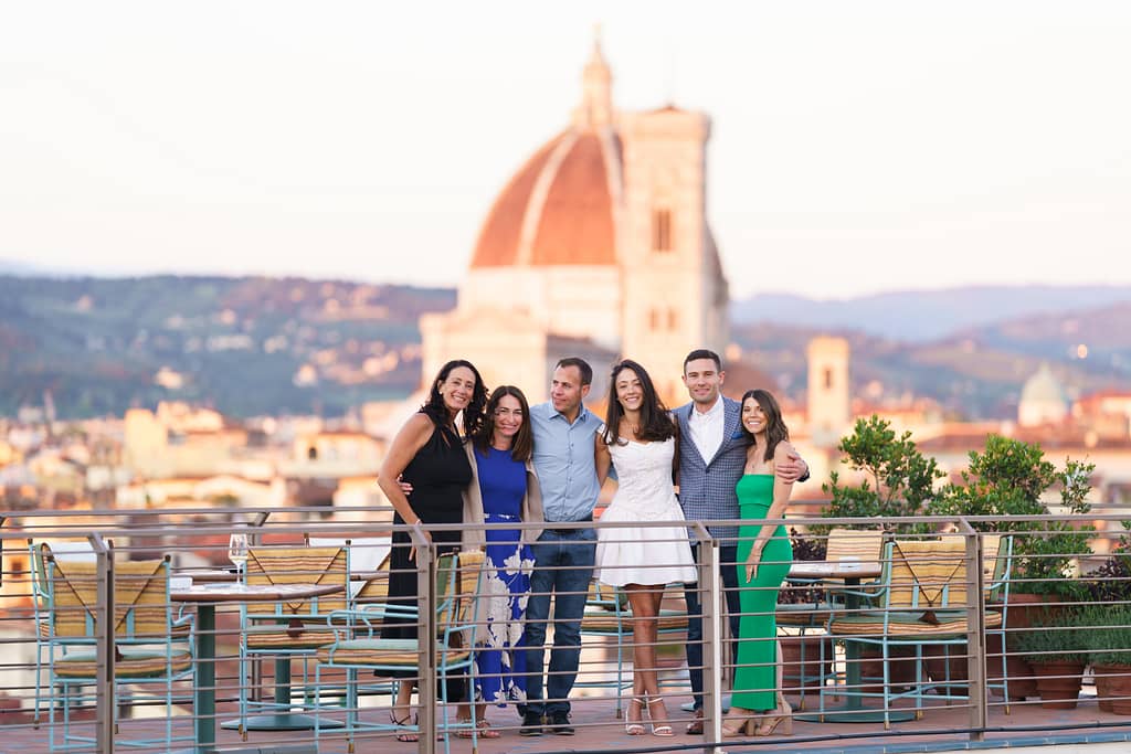 Roof top terrace in Floence