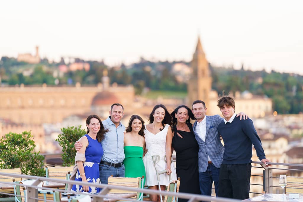 Roof top terrace in Floence