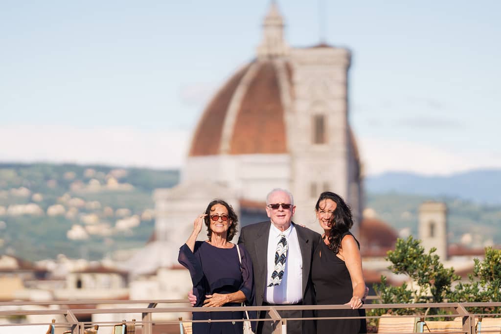 Roof top terrace in Floence