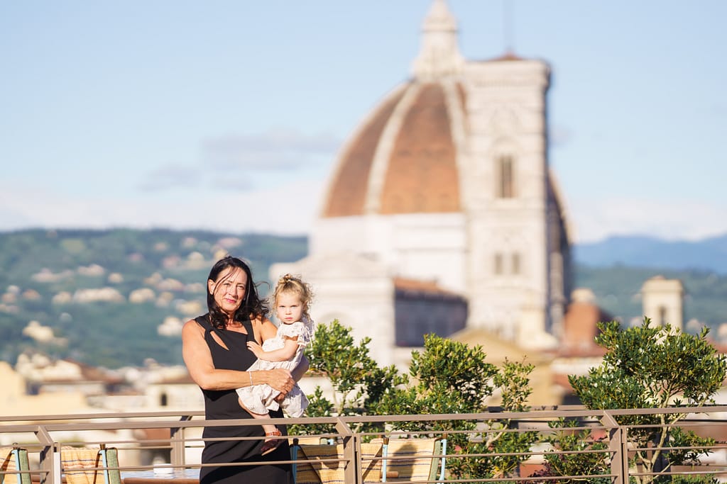 Roof top terrace in Floence