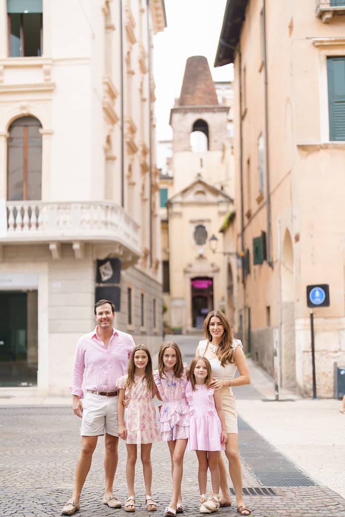 Family photoshoot in Verona