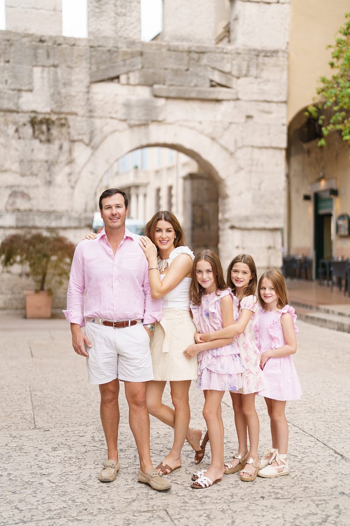 Family photoshoot in Verona
