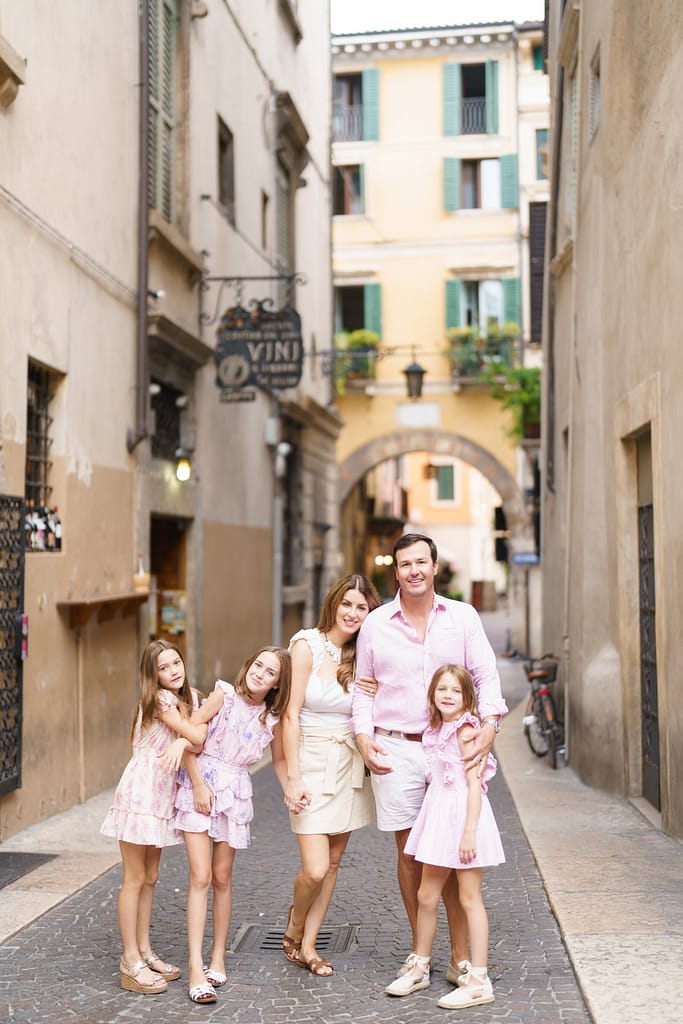 Family photoshoot in Verona