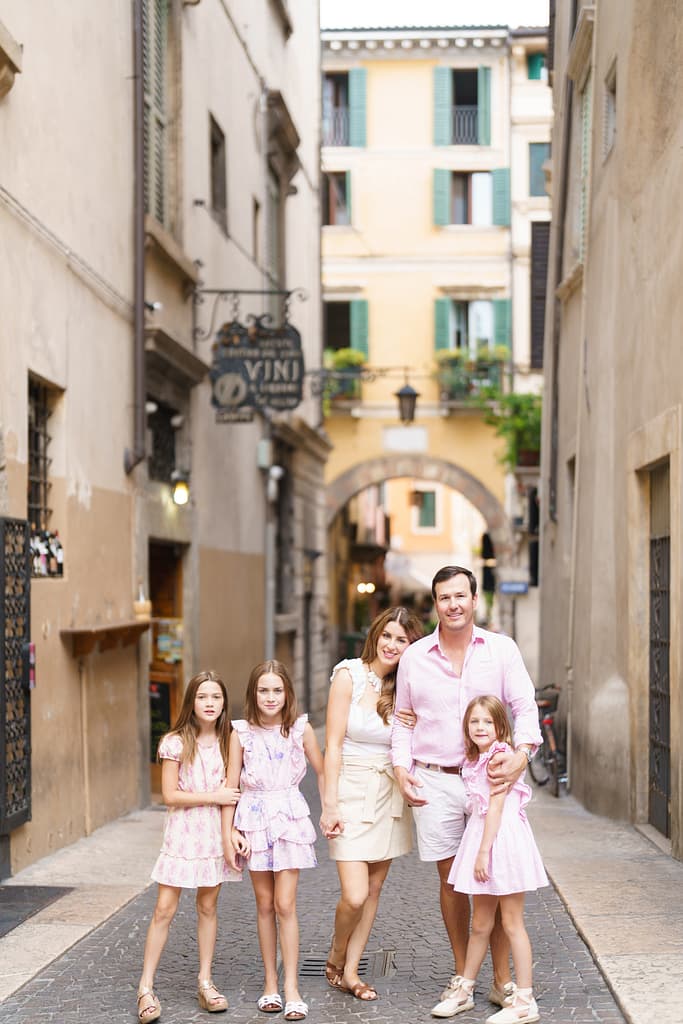 Family photoshoot in Verona