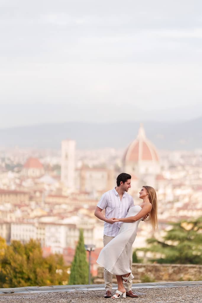 Florence at sunset