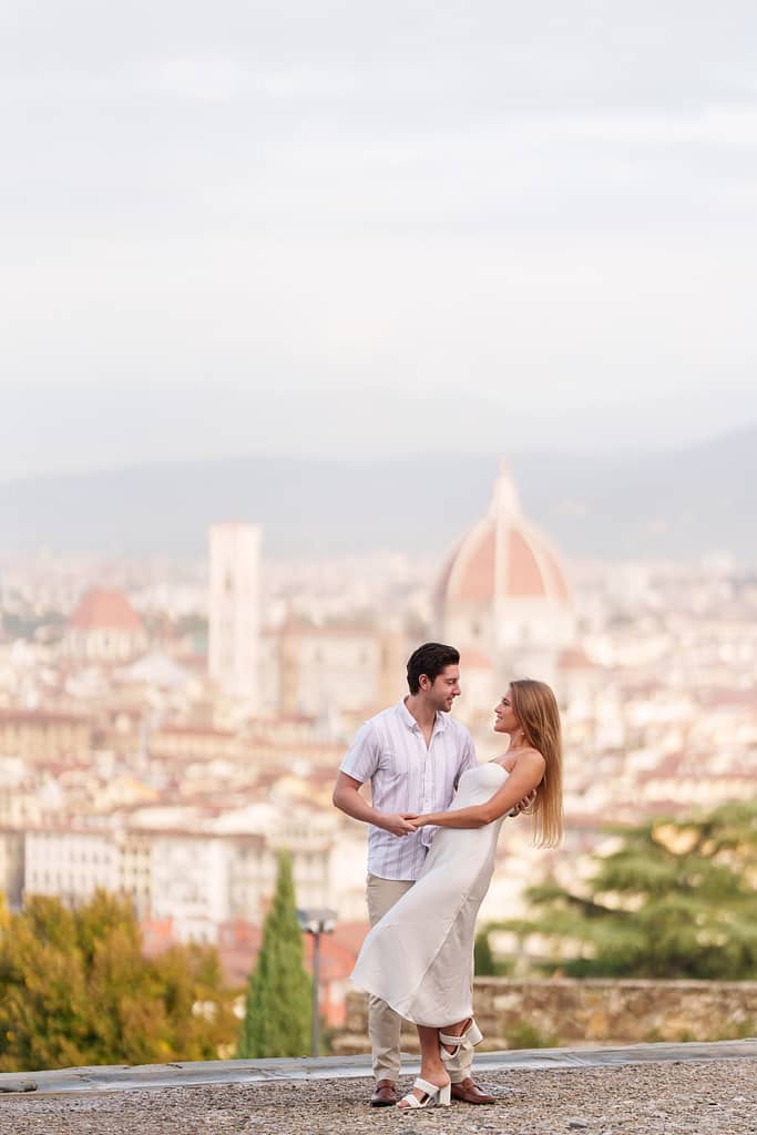 Florence at sunset