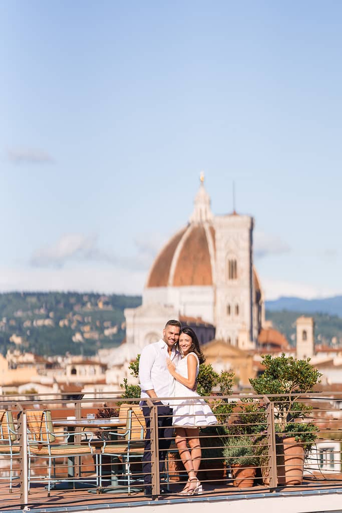 Roof top terrace in Floence